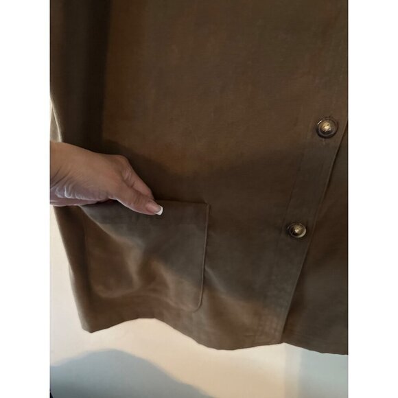 Orvis Vest Men's Brown Button Front Pockets Lightweight Large - Picture 5 of 10